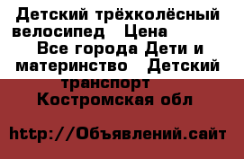 Детский трёхколёсный велосипед › Цена ­ 4 500 - Все города Дети и материнство » Детский транспорт   . Костромская обл.